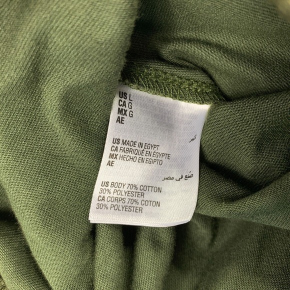 Ideology Mens Regular Fit Jersey Knit Shorts Olive Green L - Picture 4 of 4